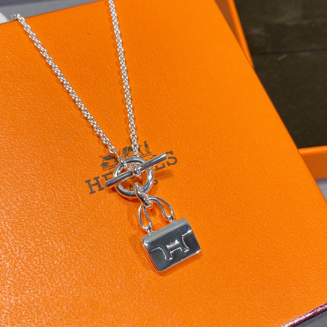 [Aurora]CONSTANCE PEDANT SILVER NECKLACE