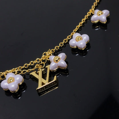 [Aurora]LOGO 6 MOTIF STAR AND SUN GOLD BRACELET