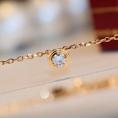 [AURORA]DAMOUR DIAMOND NECKLACE