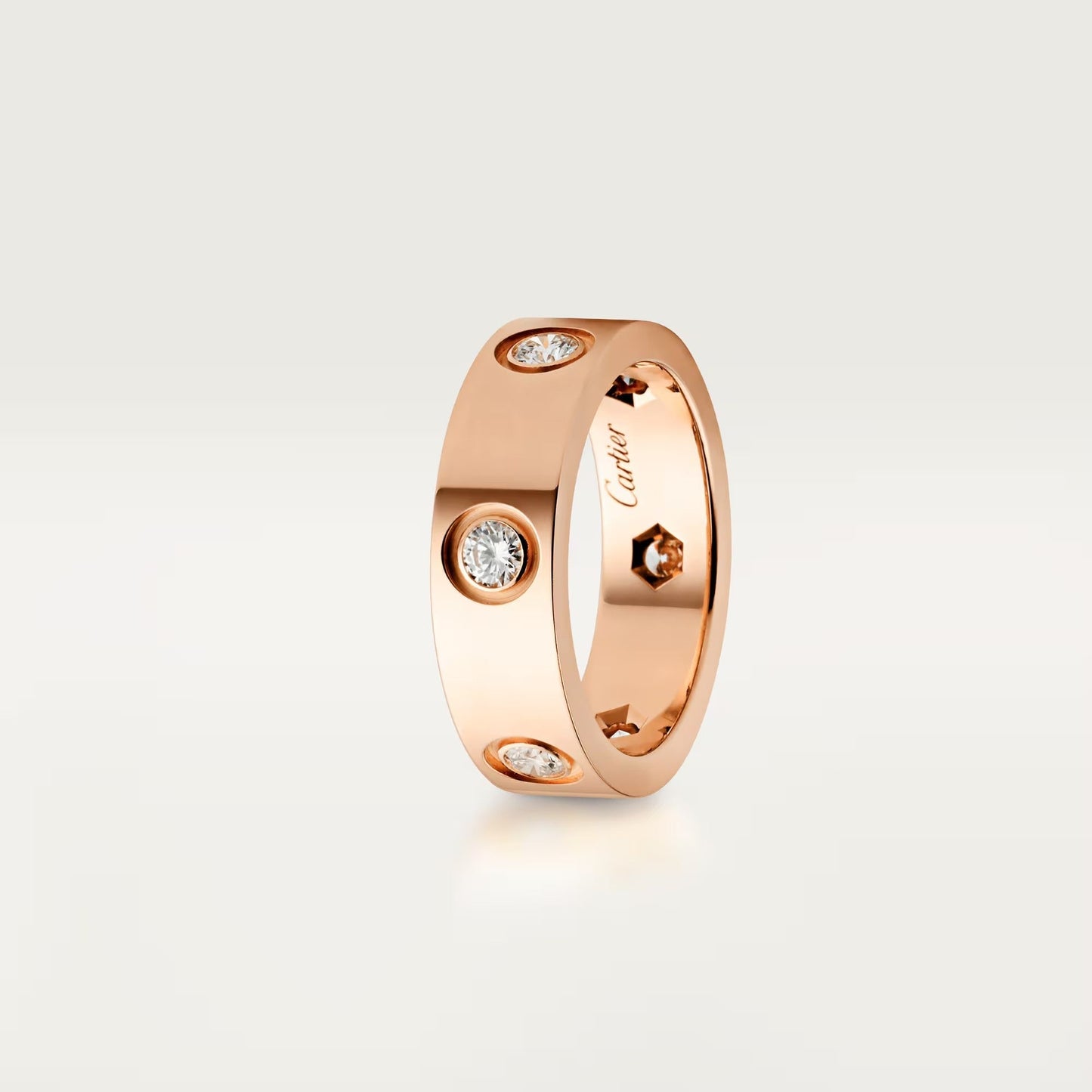 [AURORA]LOVE 5.5MM 6 DIAMOND RING