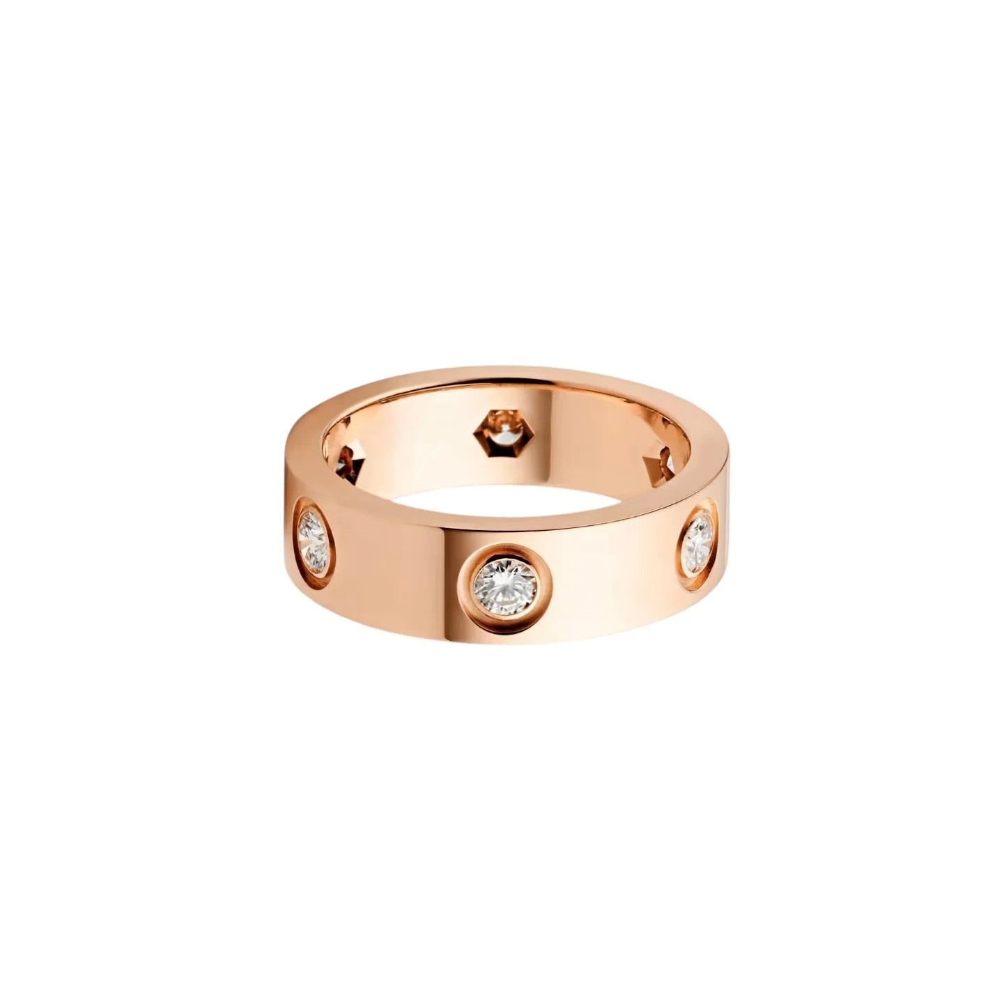 [AURORA]LOVE 5.5MM 6 DIAMOND RING