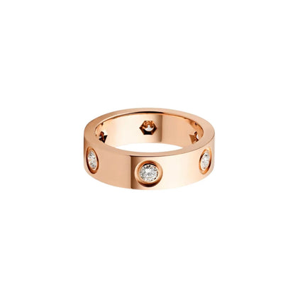 [AURORA]LOVE 5.5MM 6 DIAMOND RING