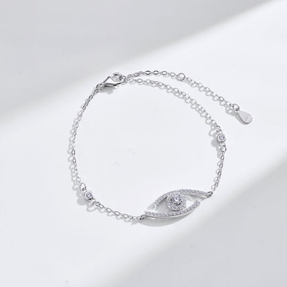 [AURORA]Lucky Eye Pave-Set Diamond Bracelet