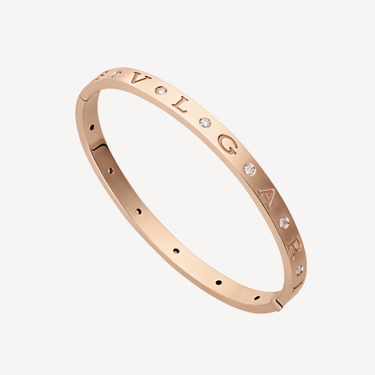 [Aurora]ZERO 1 PINK GOLD 12 DIAMONDS BRACELET