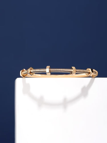 [AURORA]SCREW NUT BRACELET