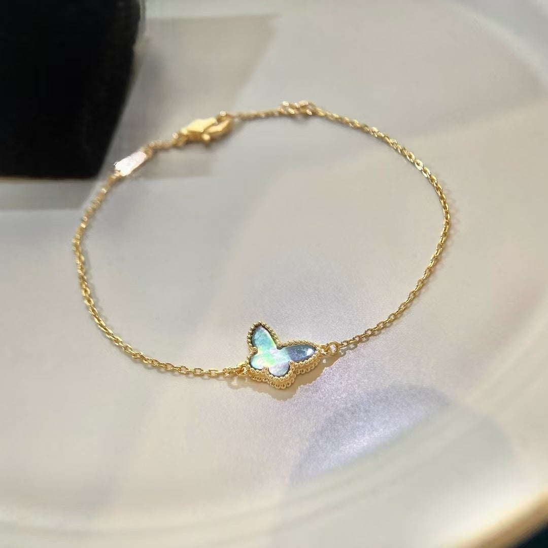 [Aurora]BUTTERFLY DARK MOP BUTTERFLY BRACELET