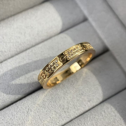 [Aurora]LOVE RING 2.65MM DIAMOND