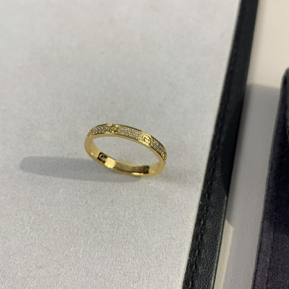 [Aurora]LOVE RING 2.65MM DIAMOND