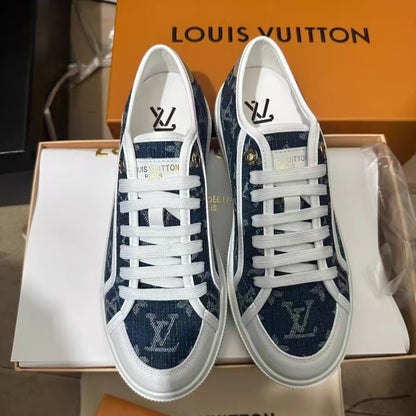 Lagoon Denim Canvas Shoes