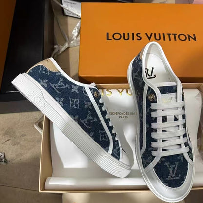 Lagoon Denim Canvas Shoes