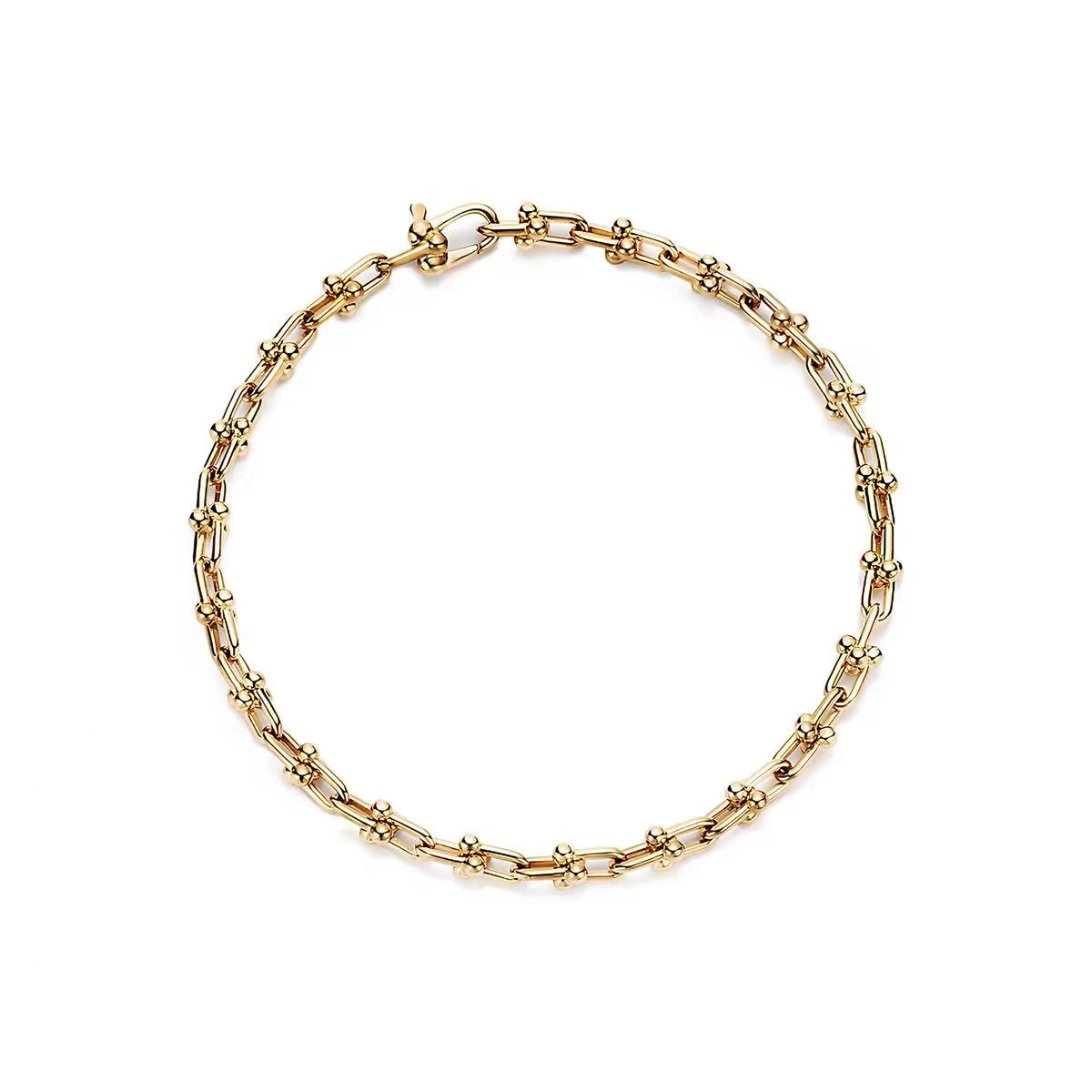 HARDWEAR U-SHAPED HORSESHOE BUCKLE NECKLACE MINI