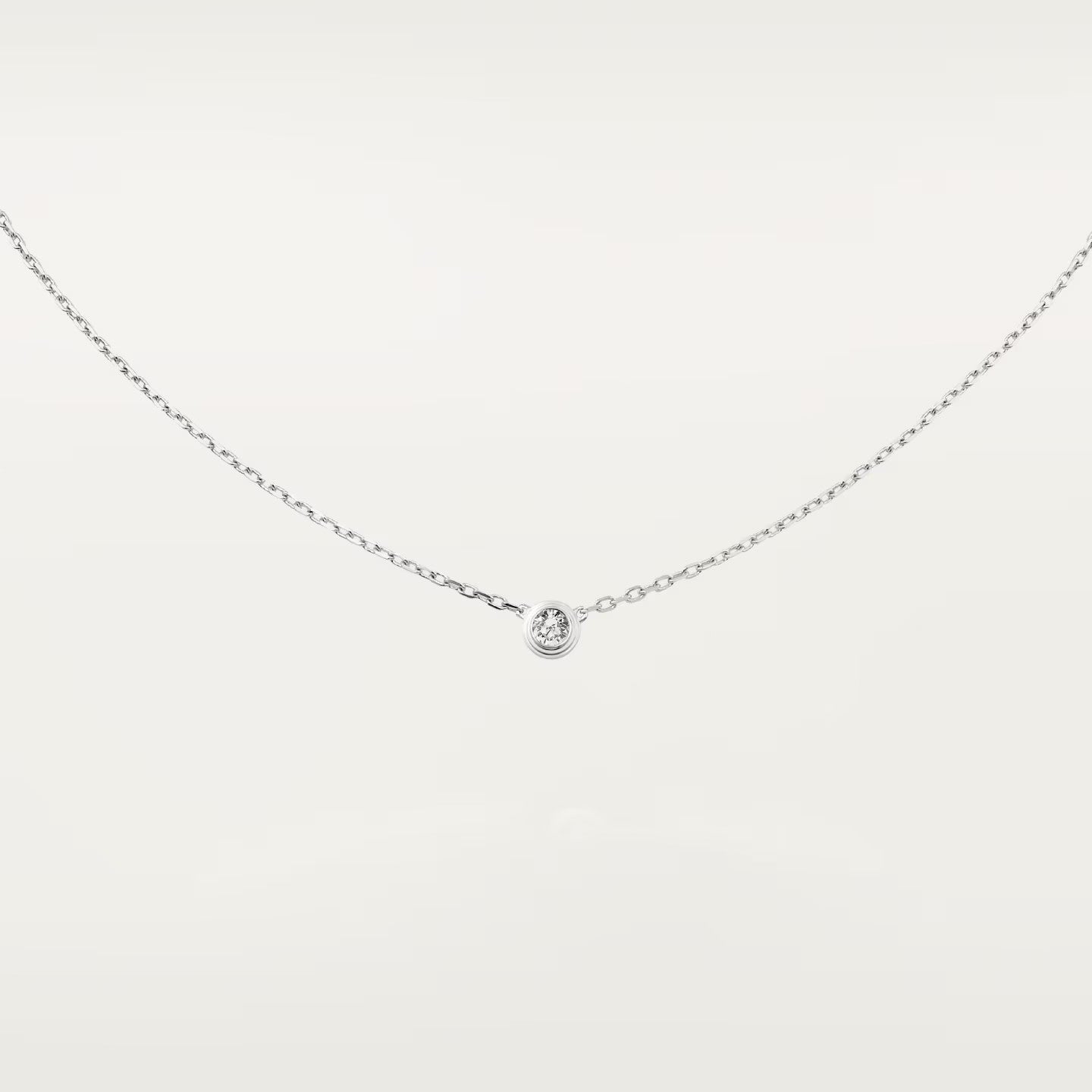 [AURORA]DAMOUR DIAMOND NECKLACE