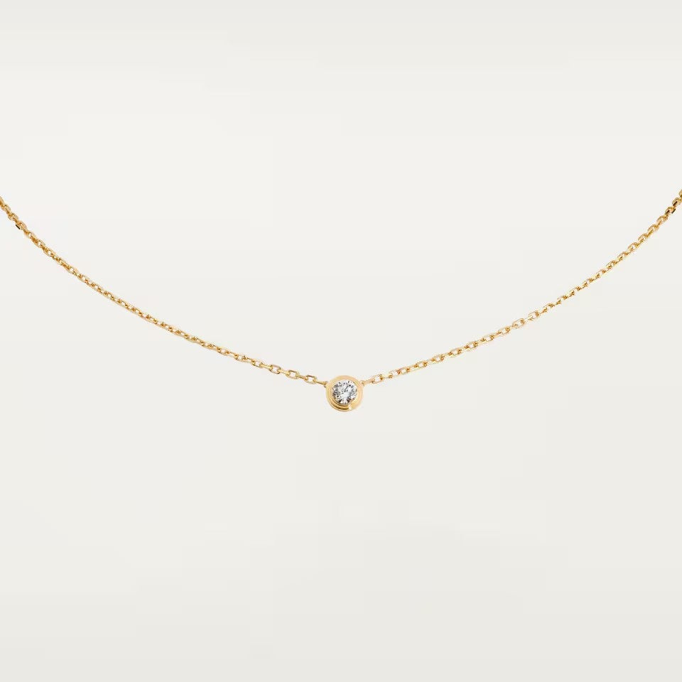 [AURORA]DAMOUR DIAMOND NECKLACE