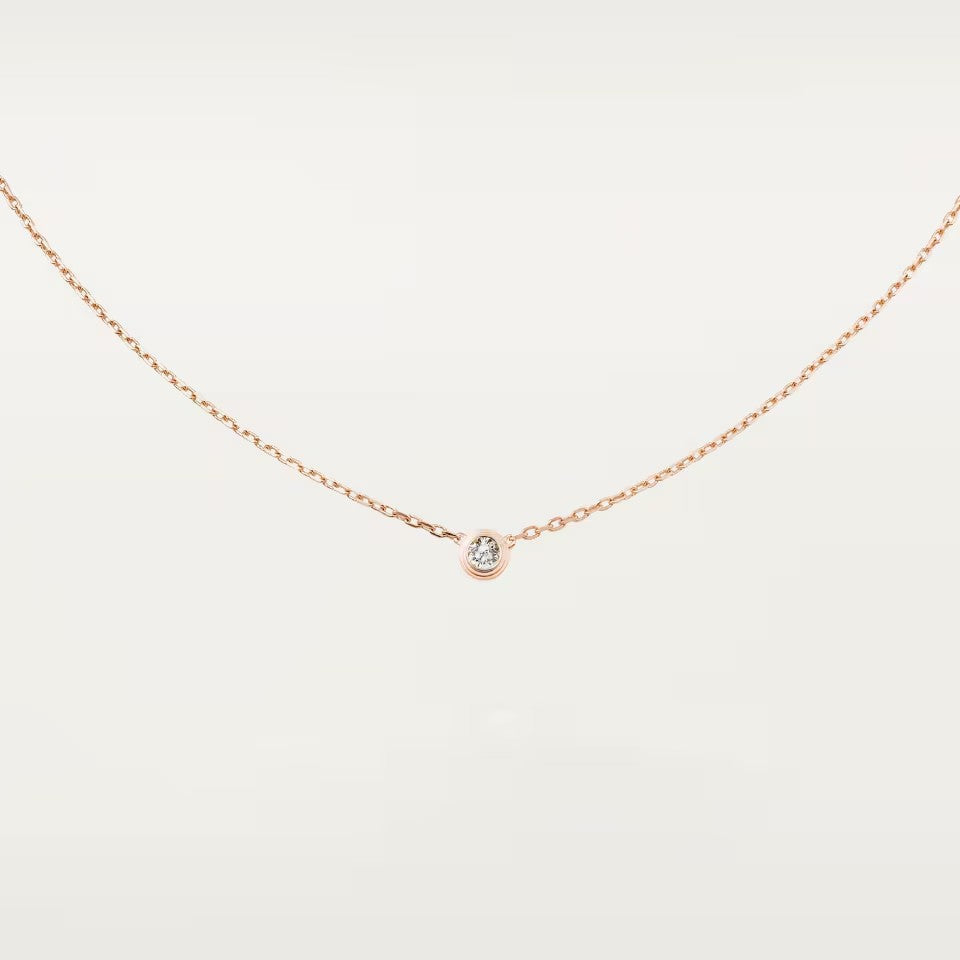 [AURORA]DAMOUR DIAMOND NECKLACE