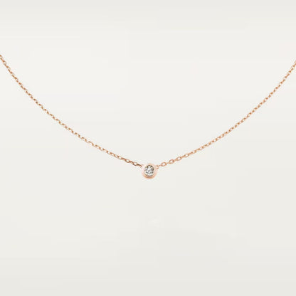 [AURORA]DAMOUR DIAMOND NECKLACE