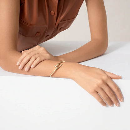[AURORA]JUSTE BRACELET 3.5MM DIAMONDS
