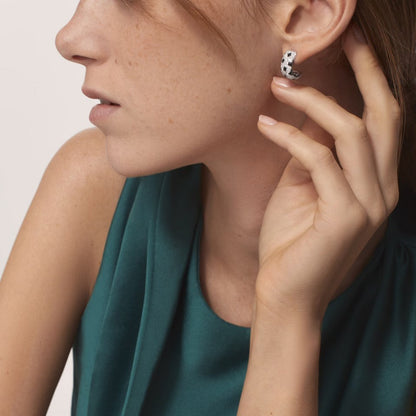 [AURORA]PANTHERE MINI FULL DIAMOND EARRINGS