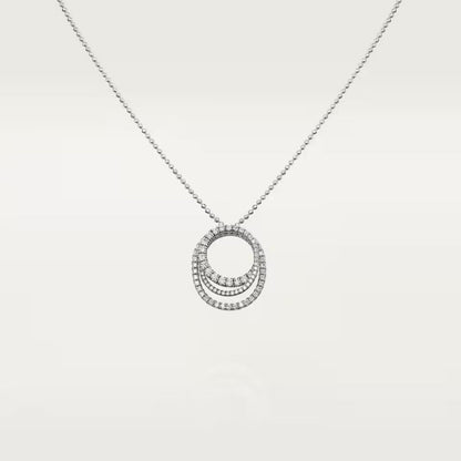 [AURORA]ETINCELLE  FULL DIAMOND NECKLACE