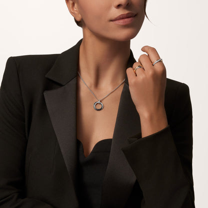 [AURORA]TRINITY CERAMIC NECKLACE