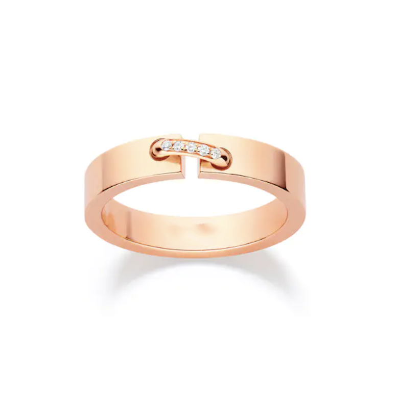 [Aurora]ALLIANCE LIENS VIDENCE DIAMOND 4MM RING