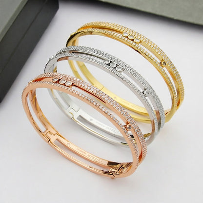 [AURORA]Move Romane pavé bangle