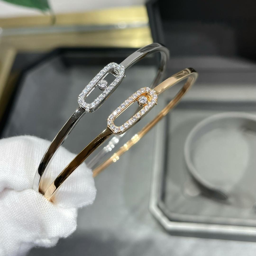 [AURORA]Move Uno pavé flex bangle medium