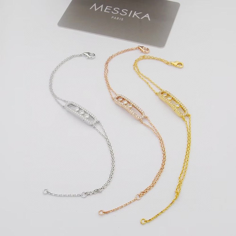 [AURORA] Move Classique pavé bracelet