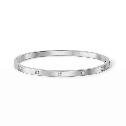 [AURORA]LOVE BRACELET 3.65MM 10 DIAMONDS