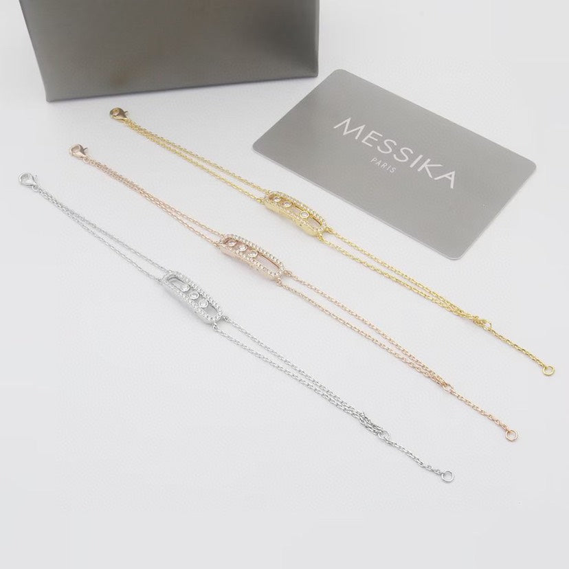 [AURORA] Move Classique pavé bracelet