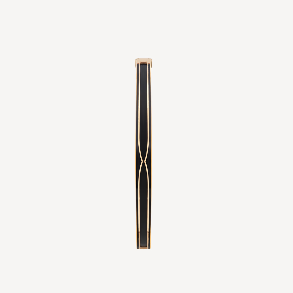 [Aurora]ZERO 1 PINK GOLD WITH MATTE BLACK CERAMIC BRACELET