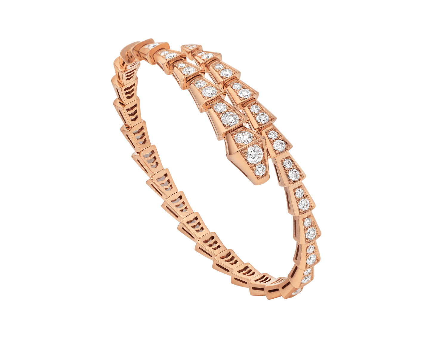 [Aurora]SERPENTI BRACELET 6.8MM PINK GOLD DIAMOND