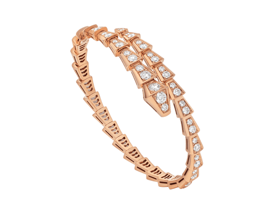 [Aurora]SERPENTI BRACELET 6.8MM PINK GOLD DIAMOND