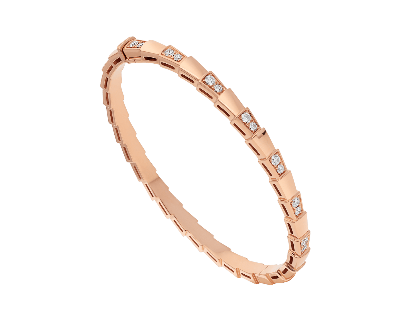 [AURORA]SERPENTI BRACELET PINK GOLD DIAMOND
