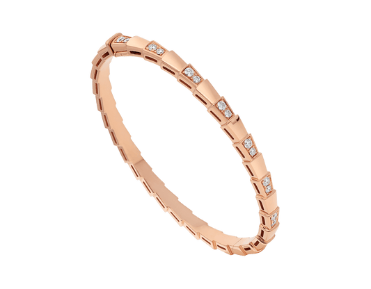 [AURORA]SERPENTI BRACELET PINK GOLD DIAMOND