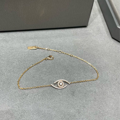 [AURORA]Lucky Eye Pave-Set Diamond Bracelet