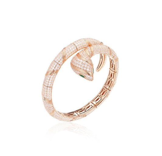[AURORA]HAUTE COUTURE GOLD SERPENTI BRACELET