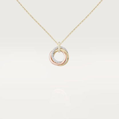[AURORA]TRINITY SMALL NECKLACE