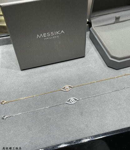 [AURORA]Lucky Eye Pave-Set Diamond Bracelet