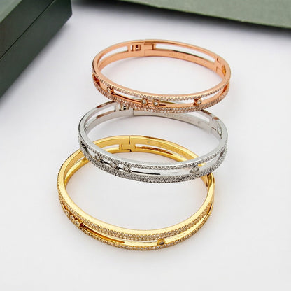 [AURORA]Move Romane pavé bangle