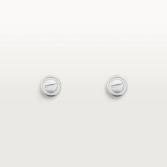 [Aurora]LOVE EARRINGS SILVER 10MM