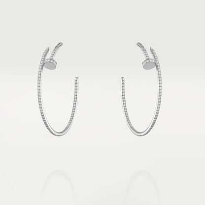 [Aurora]JUSTE EARRINGS FULL DIAMONDS 1.8MM