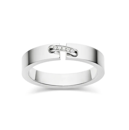 [Aurora]ALLIANCE LIENS VIDENCE DIAMOND 4MM RING