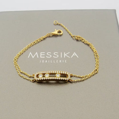 [AURORA] Move Classique pavé bracelet