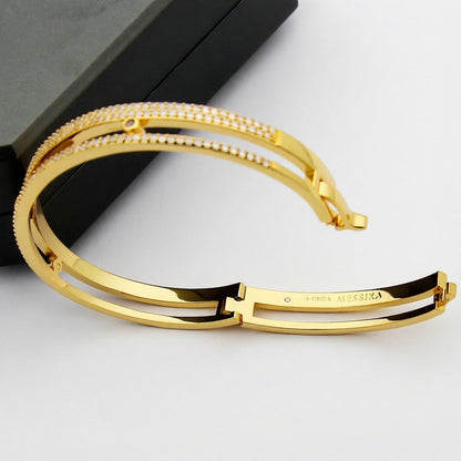 [AURORA]Move Romane pavé bangle