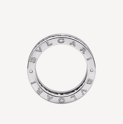[AURORA]ZERO 1 MIT DIAMANTEN AUF DEM SPIRALRING