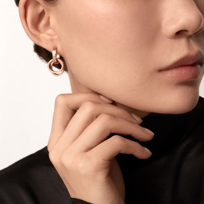 [AURORA]LOVE 3.3MM DANGLE EARRINGS