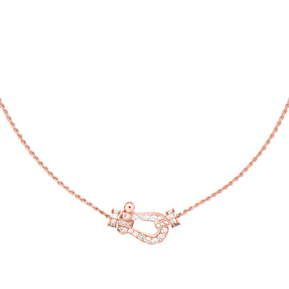 [Aurora]FORCE 10 PINK GOLD DIAMOND NECKLACE