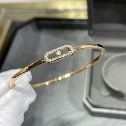 [AURORA]Move Uno pavé flex bangle medium