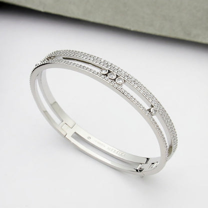 [AURORA]Move Romane pavé bangle