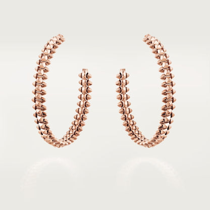 [AURORA]CLASH HOOP LARGE EARRINGS